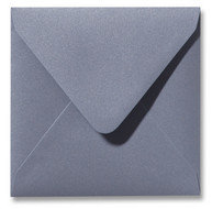 Envelop 12 x 12 cm Metallic Zilver