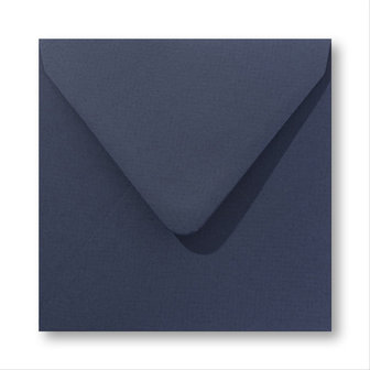Envelop 12,5 x 14 cm Marineblauw