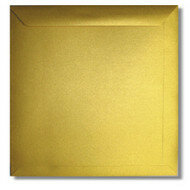 Envelop 22 x 22 cm Metallic Goud