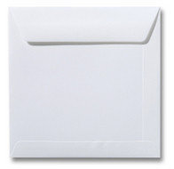 Envelop 10,5 x 10,5 cm Gebroken wit