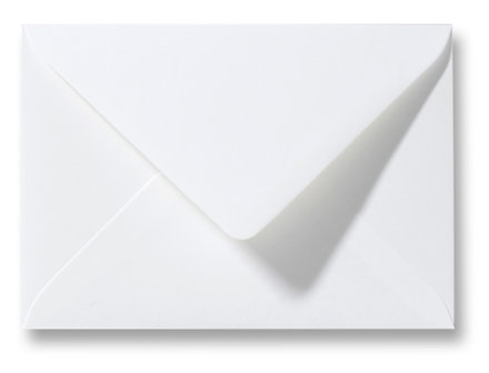 Envelop 10,3 x 16 cm Gebroken wit