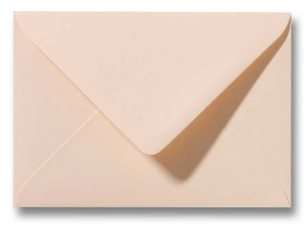 Envelop 12,5 x 17,6 cm Abrikoos