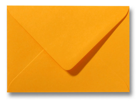 Envelop 12,5 x 17,6 cm Goudgeel