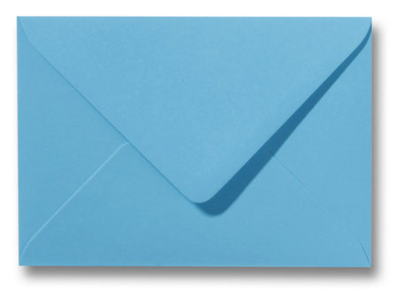 Envelop 12,5 x 17,6 cm Oceaanblauw