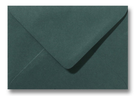 Envelop 12,5 x 17,6 cm Donkergroen