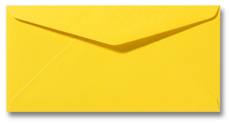 Envelop 11 x 22 cm Boterbloemgeel