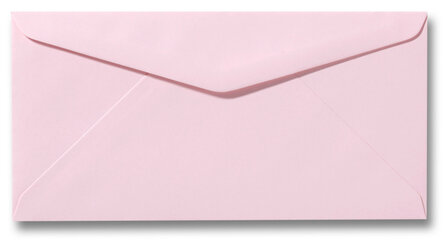 Envelop 11 x 22 cm Lichtroze