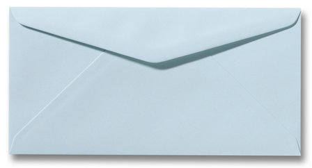 Envelop 11 x 22 cm Zachtblauw