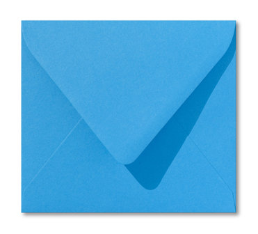 Envelop 12,5 x 14 cm Koningsblauw