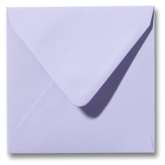 Envelop 12,5 x 14 cm Lavendel