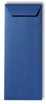 Envelop 12,5 x 31,2 cm Metallic Blue