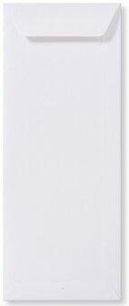 Envelop 12,5 x 31,2 cm Metallic Extra White