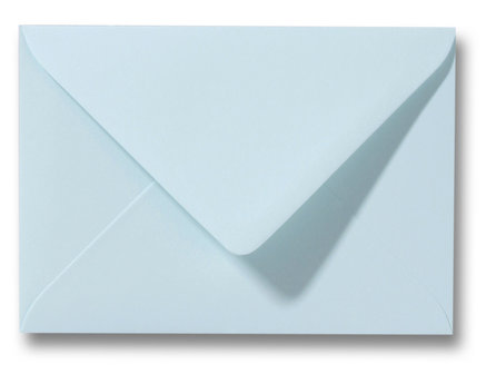 Envelop 13 x 18 cm Zachtblauw