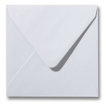 Envelop 14 x 14 cm Dolfijngrijs