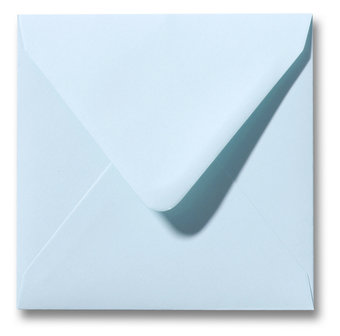Envelop 14 x 14 cm Zachtblauw
