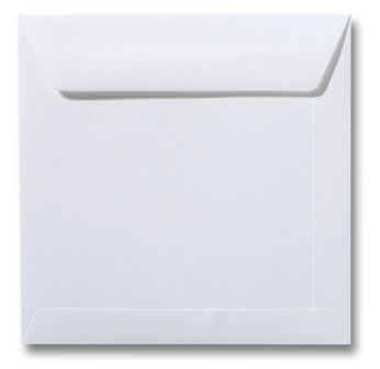 Envelop 17 x 17 cm Gebroken wit