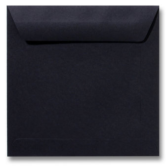 Envelop 17 x 17 cm Zwart