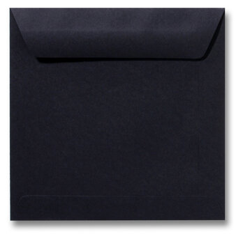 Envelop 17 x 17 cm Zwart