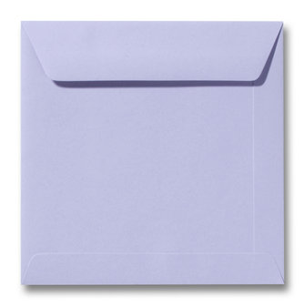 Envelop 19 x 19 cm Lavendel