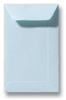 Envelop 6,5 x 10,5 cm Zachtblauw