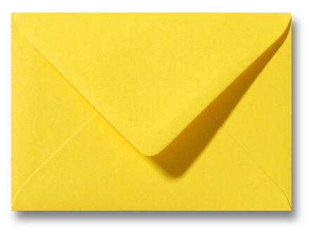 Envelop 8 x 11,4 cm Boterbloemgeel