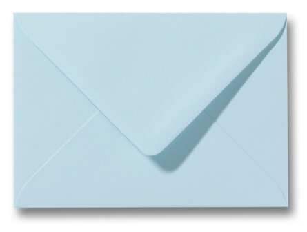 Envelop 8 x 11,4 cm Laguneblauw