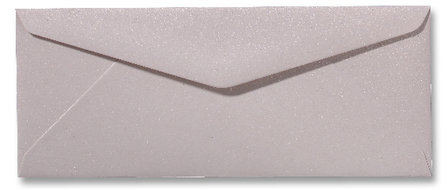 Envelop 9 x 22 cm Metallic Caramel