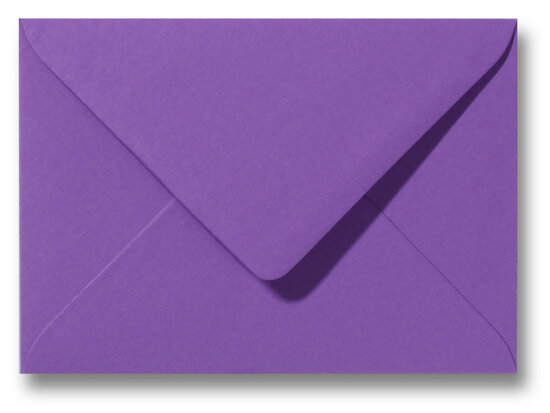 Envelop 9 x 14 cm Paars