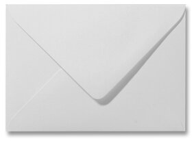 Envelop 9 x 14 cm Metallic White