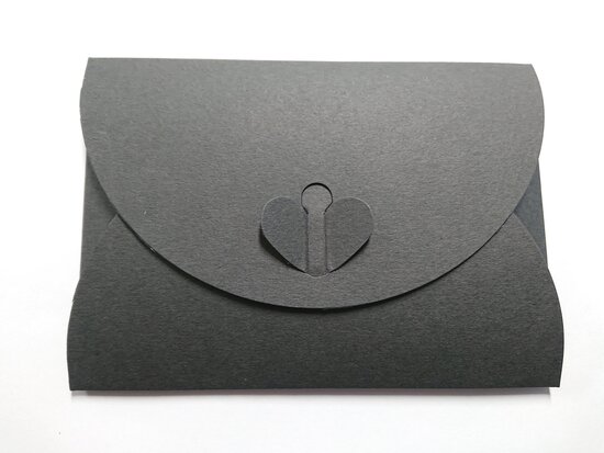 Cadeau Envelop 11 x 15,6 cm Zwart