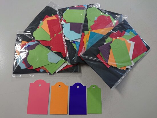 Multicolour (Cadeau)Labels 5 sets