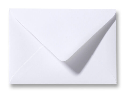 Envelop 9,5 x 14,4 cm Wit