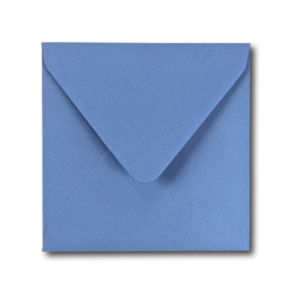 Envelop 14 x 14 cm Kraft babyblauw