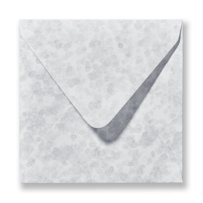 Envelop 12,5 x 14 cm Marmer Grijs