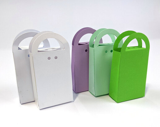 Geschenktasje Appelgroen per 8 stuks