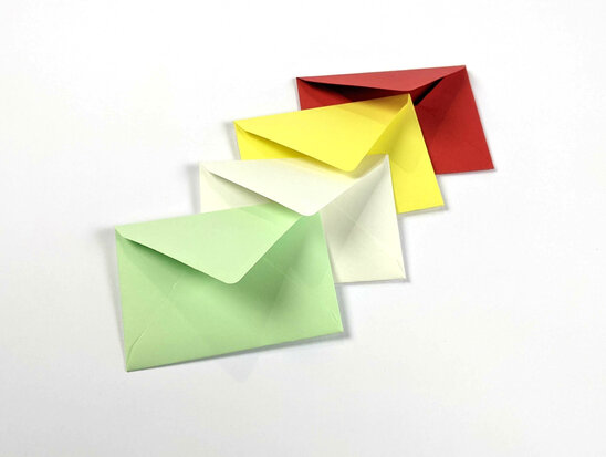 Envelop Assorti 6,2 x 9 cm