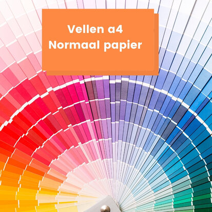 Gekleurd papier a4 120 gram