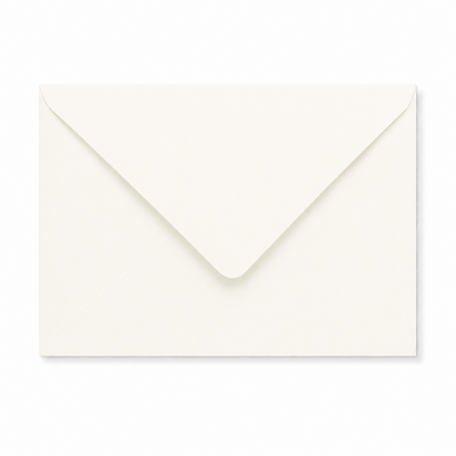 Envelop 16,2 x 22,9 cm Vanilla (korte klep)