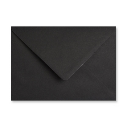 Envelop 16,2 x 22,9 cm Black (korte klep)