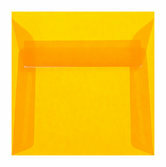 Envelop 12,5 x 12,5 cm transparant Oranje
