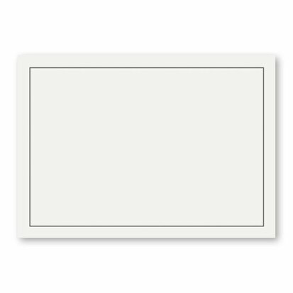 Rouw envelop 12 x 18cm Wit