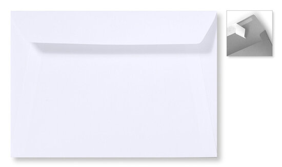 Envelop 15.6 x 22 cm Striplock Wit