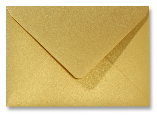 Envelop 15.6 x 22 cm Metallic Goud