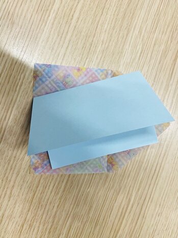 Transparante Envelop + dubbele kaart in diverse kleuren 60 stuks