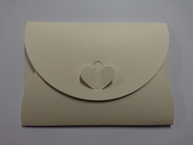 Cadeau Envelop 11 x 15,6 cm Ivoor
