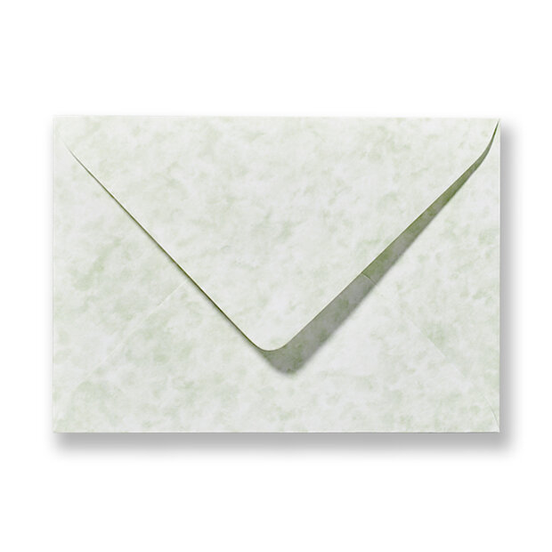 Envelop 12 x 18 cm Marmer Groen