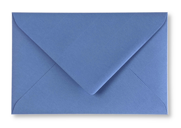 Envelop 12 x 18 cm Kraft blauw