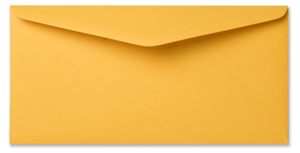 Envelop 11 x 22 cm Maisgeel