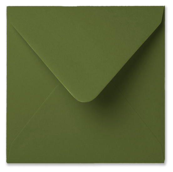 Envelop 16 x 16 cm Mosgroen