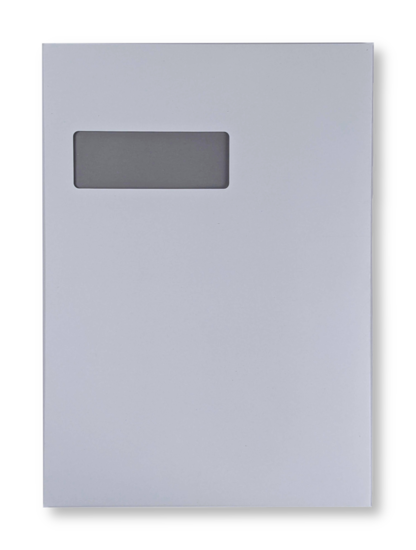 Vensterenvelop C4 22,9 x 32,4 cm Wit per doos